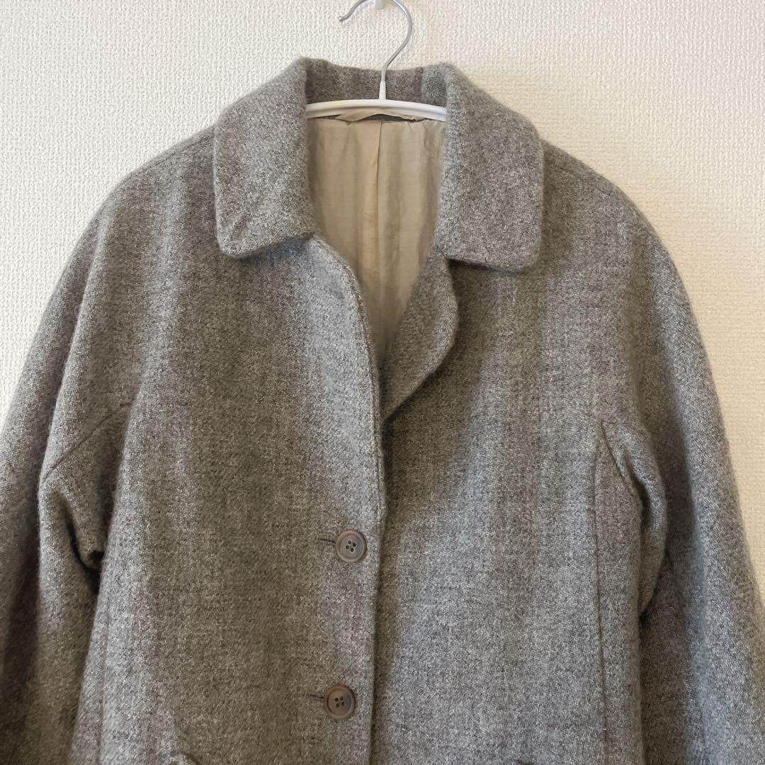 【美品】パラスパレス Ito ウールコート グレー ML