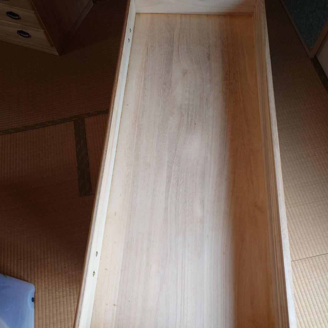 桐　たんす　箪笥　8段