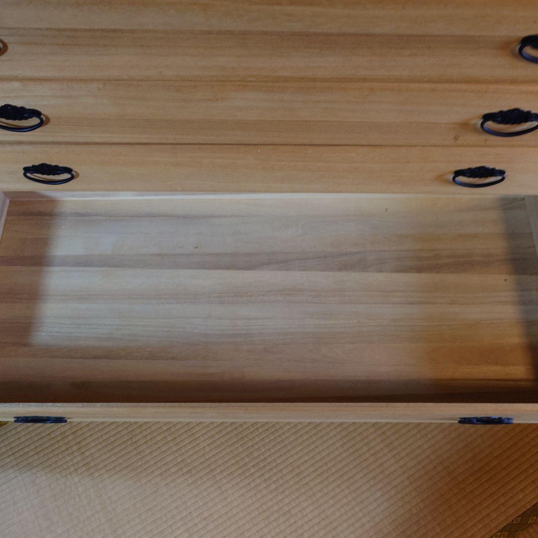 桐　たんす　箪笥　8段