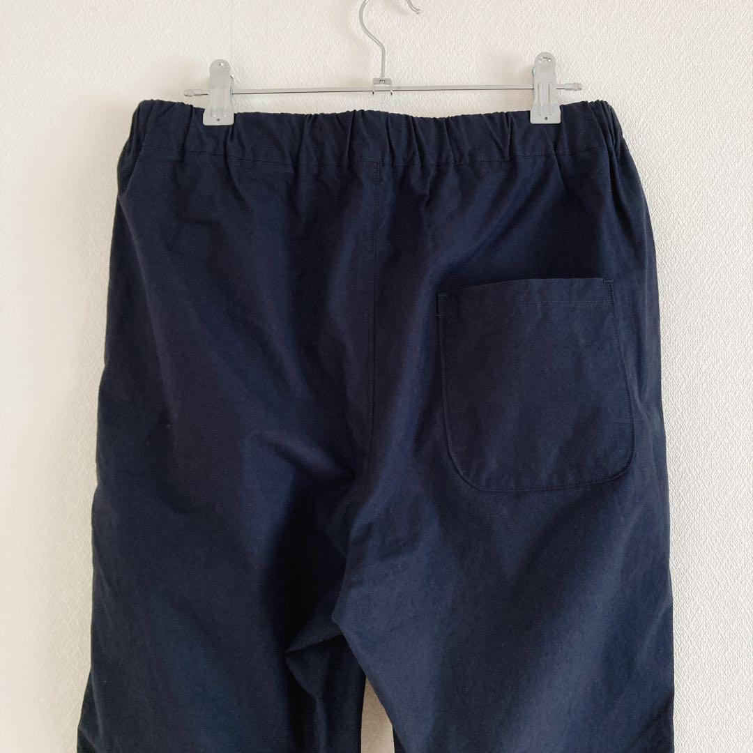 HUIS. ダウンプルーフコットンパンツ　501 ダークネイビー　1　遠州