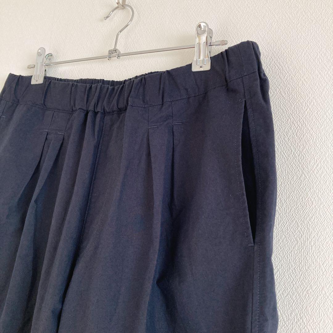 HUIS. ダウンプルーフコットンパンツ　501 ダークネイビー　1　遠州