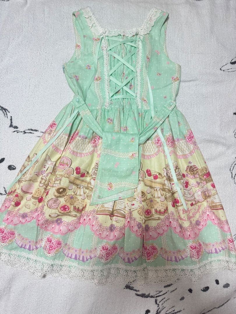 2009年【BABY】Merry Sweet Castle柄ハートJSK