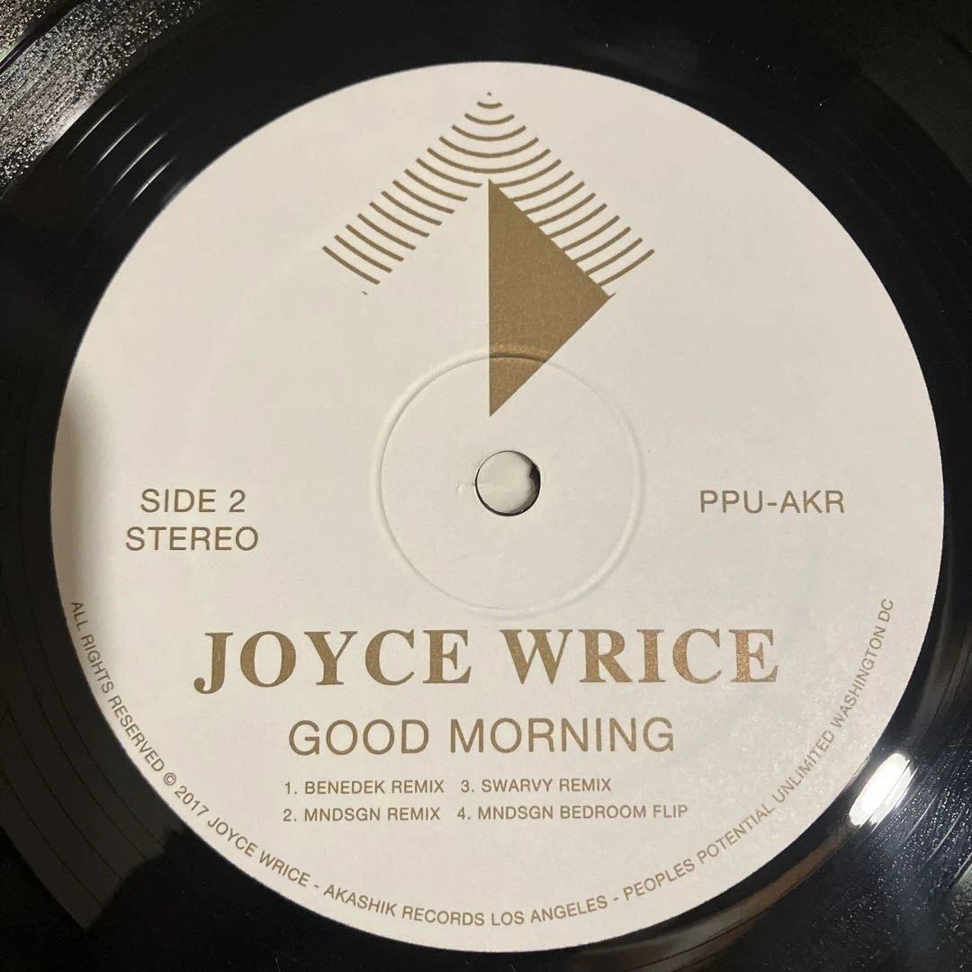 Joyce Wrice - Good Morning レコード