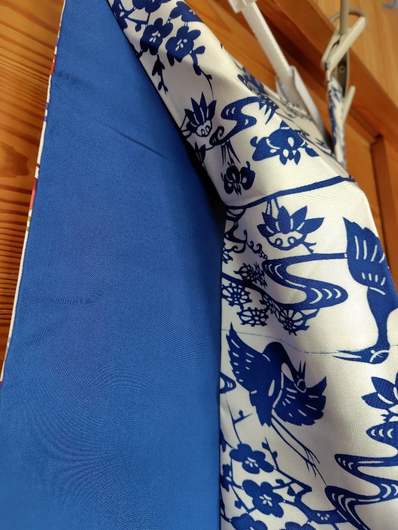 琉球紅型染め　上質の絹　名古屋帯