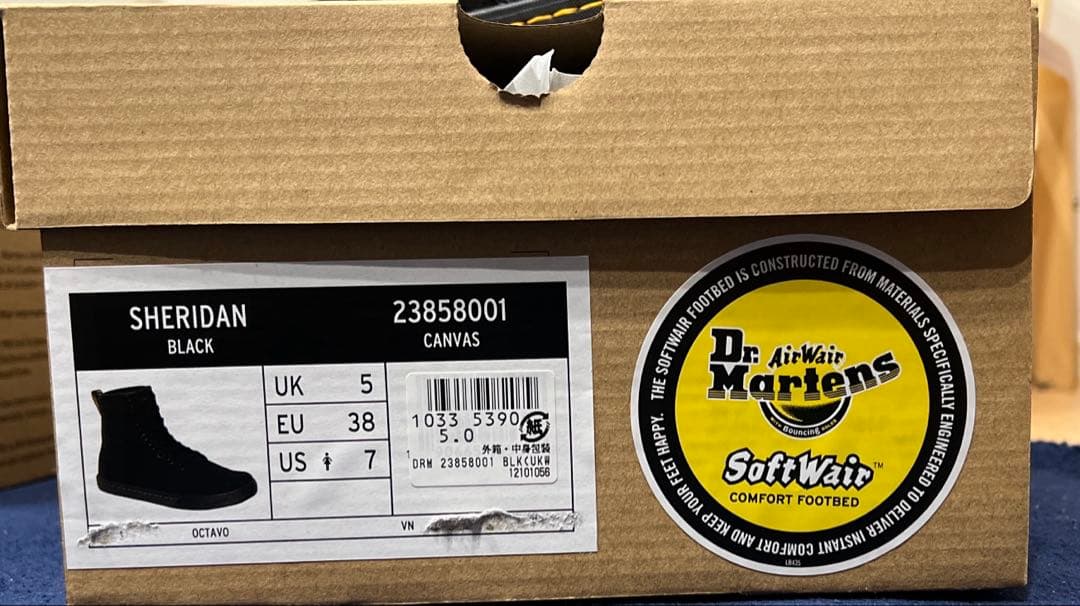 【ロビン様】　ドクターマーチン　Sheridan ハイカットスニーカー UK5