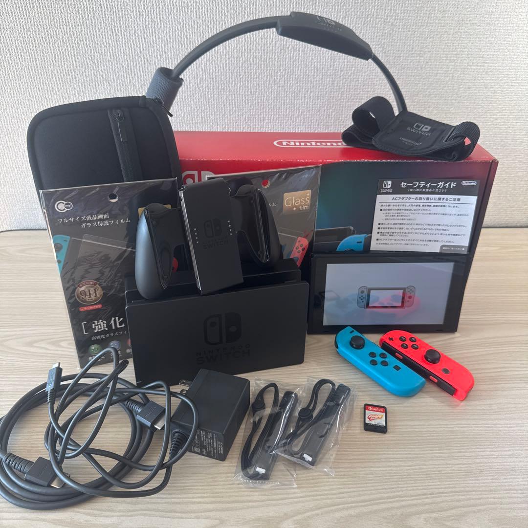 リングフィットセットNintendo Switch Joy-Con ネオンブルー