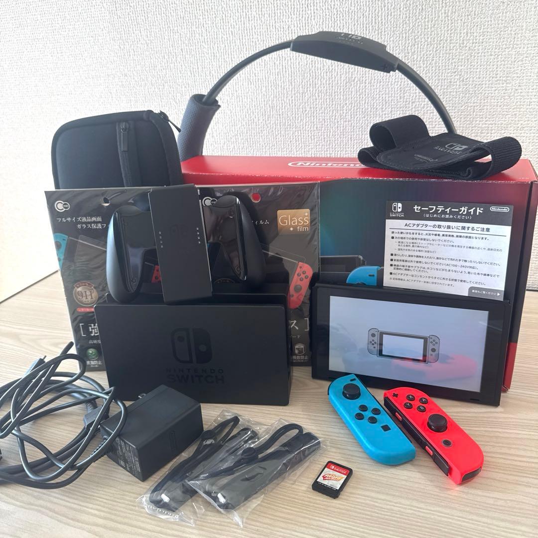 リングフィットセットNintendo Switch Joy-Con ネオンブルー