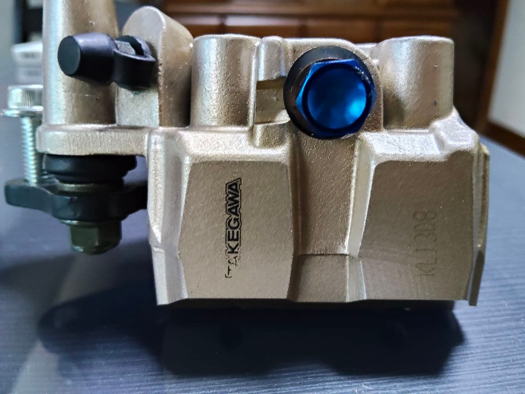 タケガワ ブレーキキャリパー ゴールド NSR50 80 モンキー等