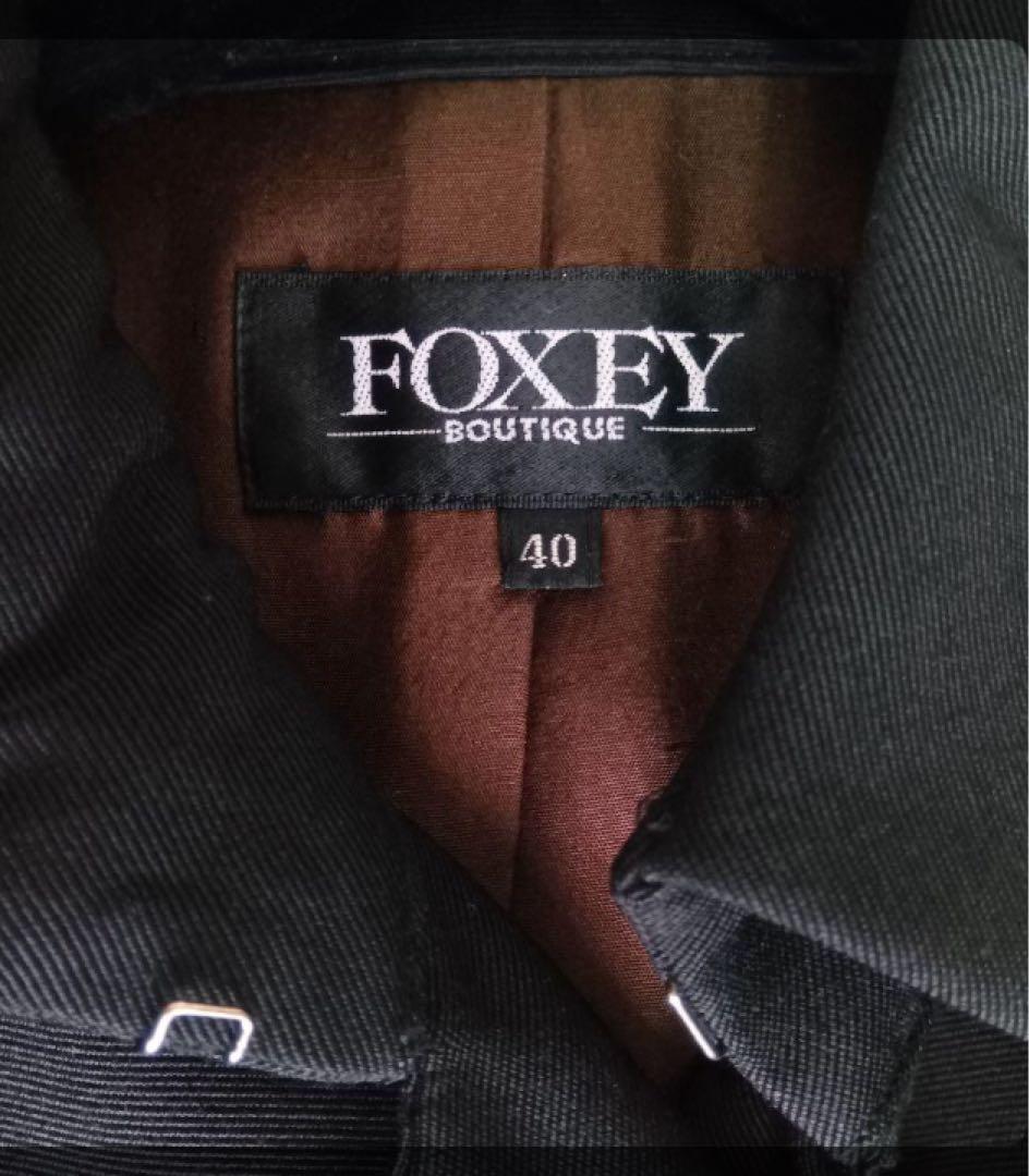 ★フォクシー ブティック ロングコート★ Lサイズ40