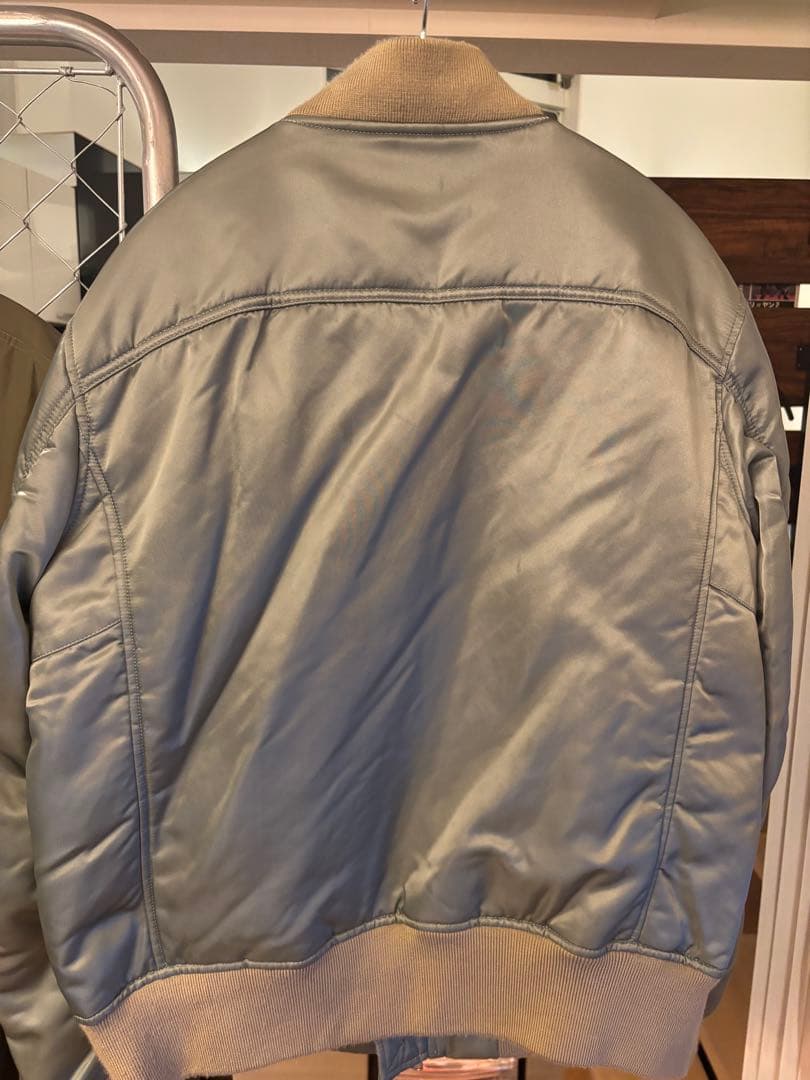 アカンサスMA-1ジャケット サージグリーン