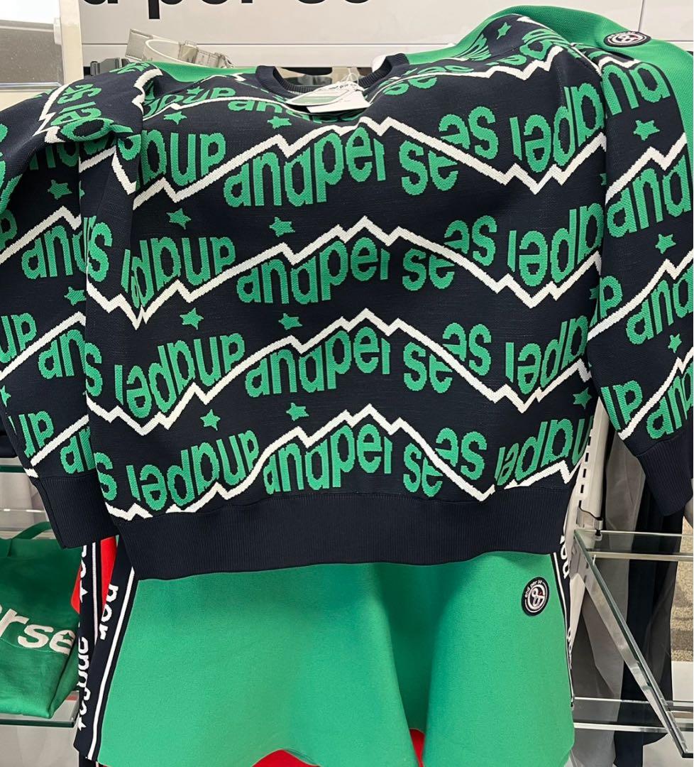 新作！一度のみ！【and per se】ニットセットアップ