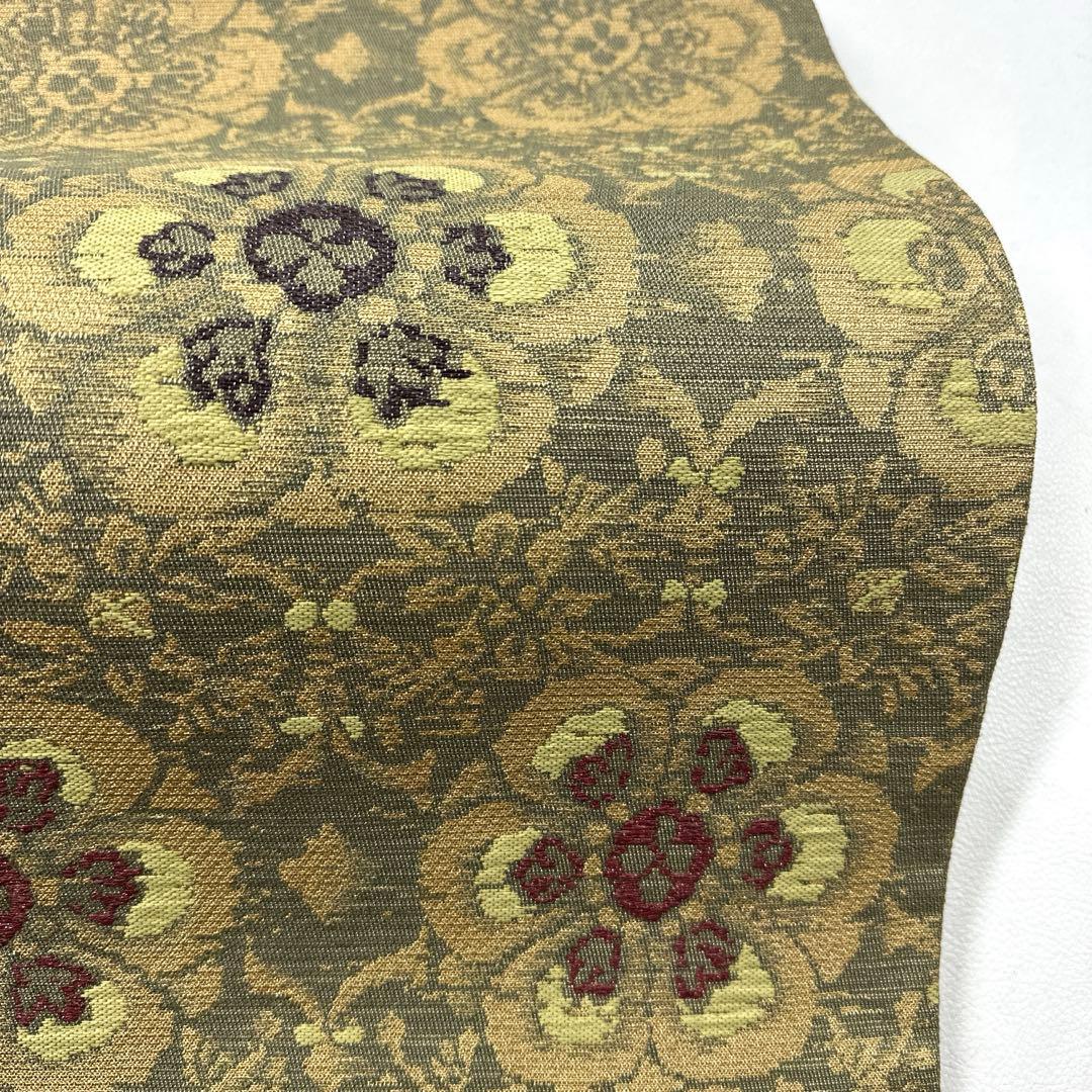 専用帯6187 5998 二本セット●誉田屋源兵衛謹製 麹塵染 高級 正絹