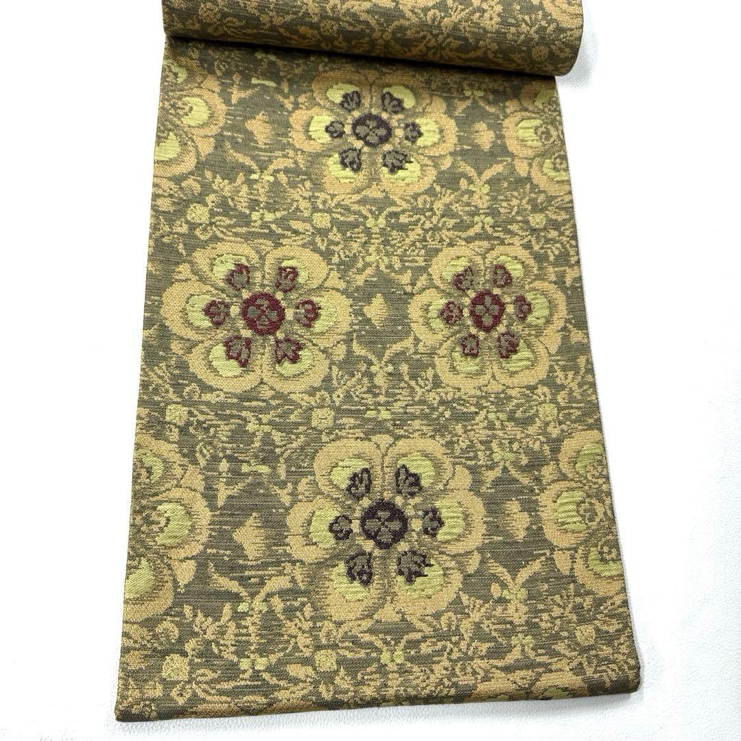 専用帯6187 5998 二本セット●誉田屋源兵衛謹製 麹塵染 高級 正絹