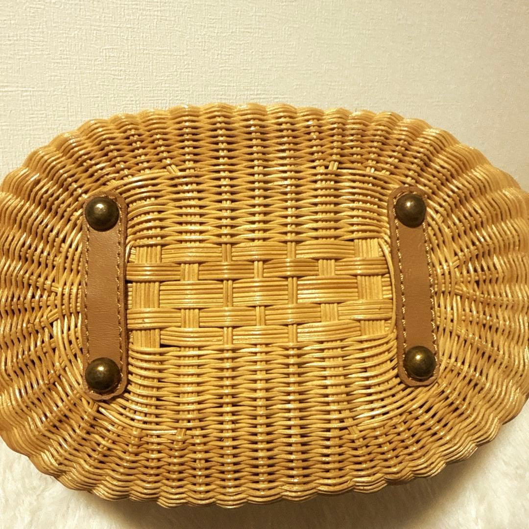 アナトリエ　リボンカゴバック　美品