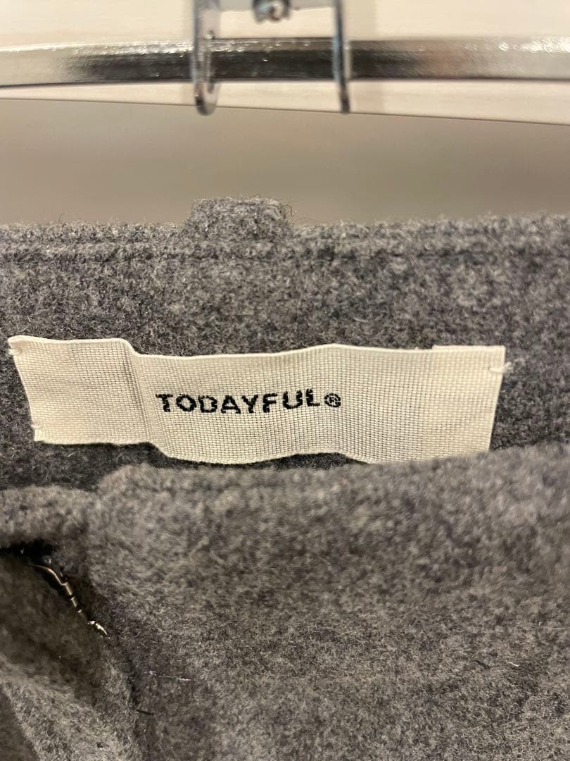 todayful ウールペインターパンツ