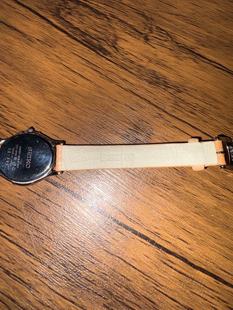 SEIKO EXCELINE 1F21-5F50シルバー 腕時計 クォーツ