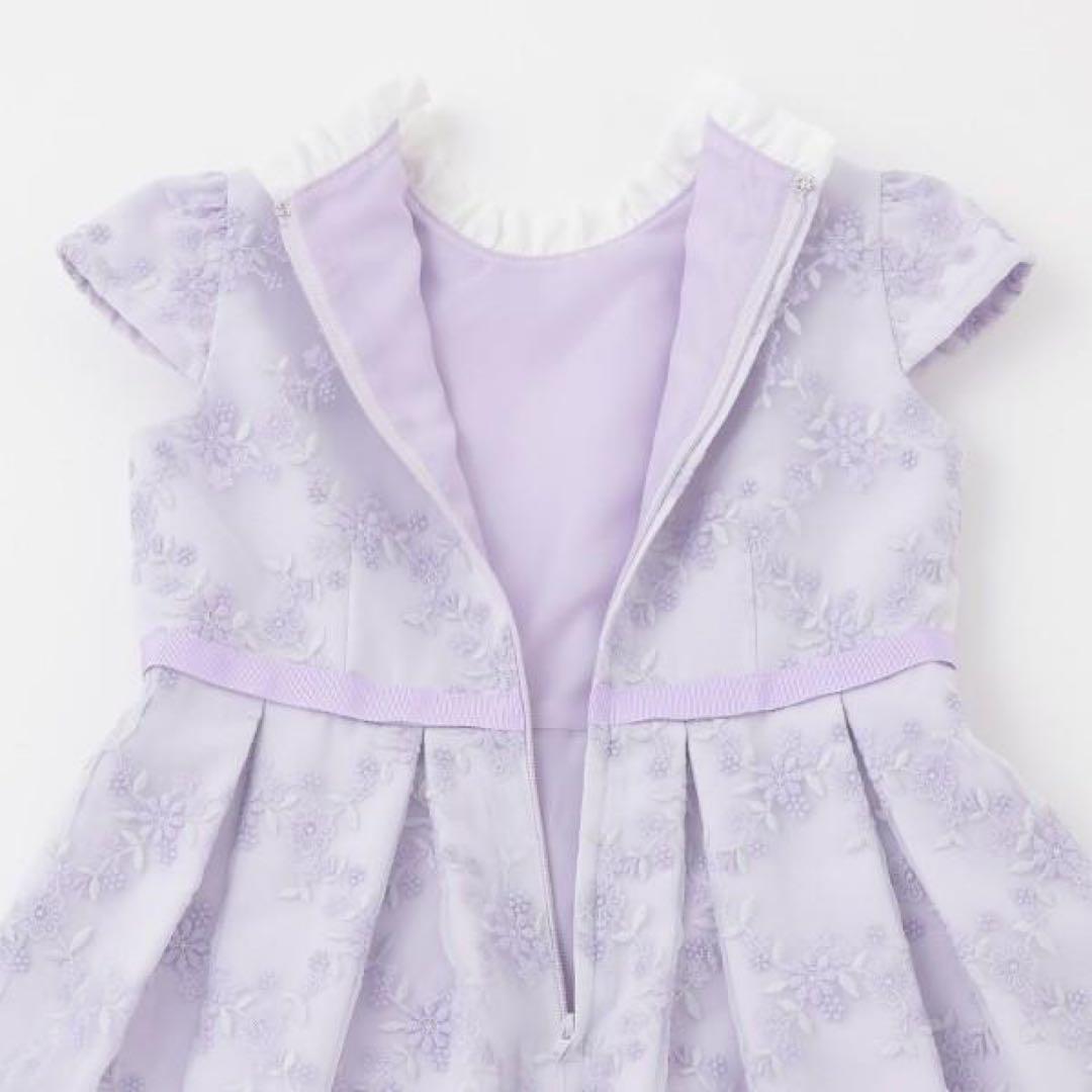 新品 petit main プティマイン 130 フォーマル 入学式 卒園式 紫