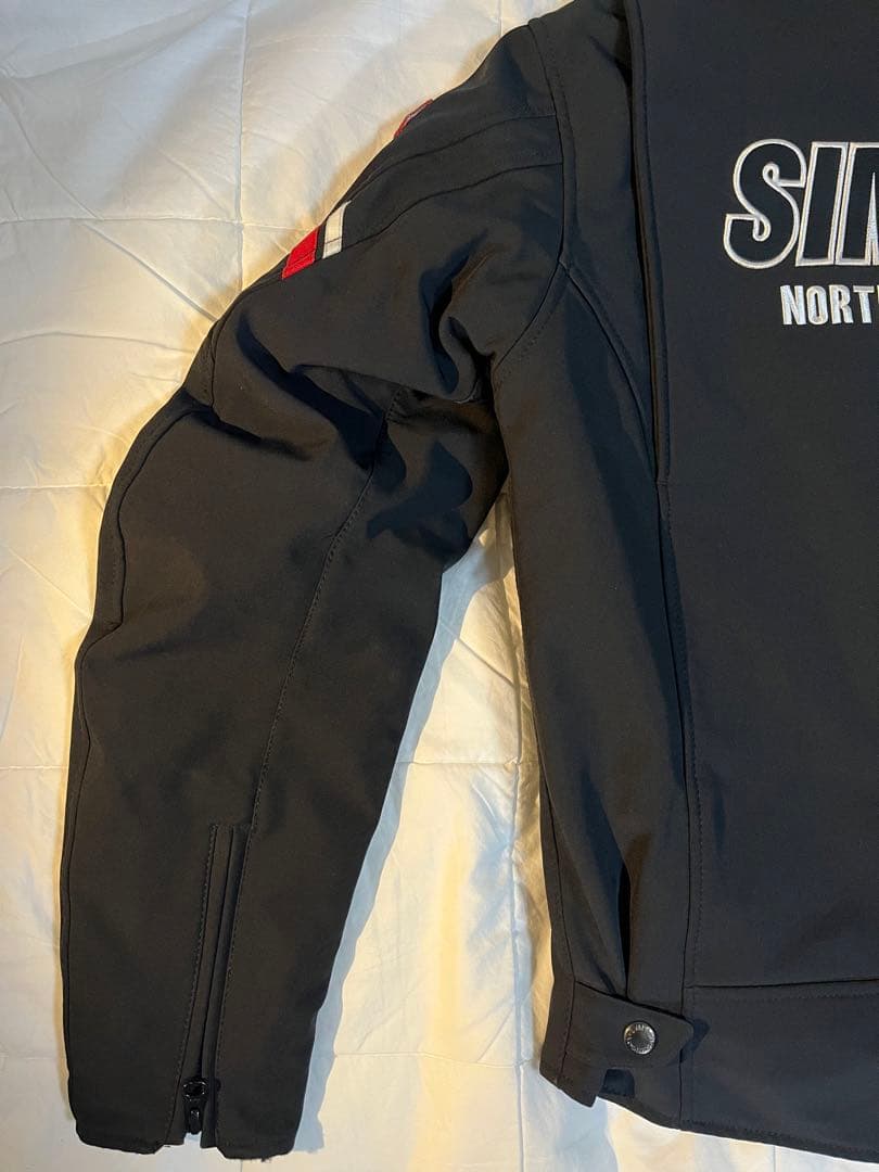 シンプソン　ウィンタージャケット　ライダースジャケット　L 黒