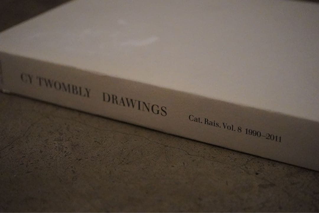Cy Twombly: Drawings. Vol. 8 洋書　画集　本