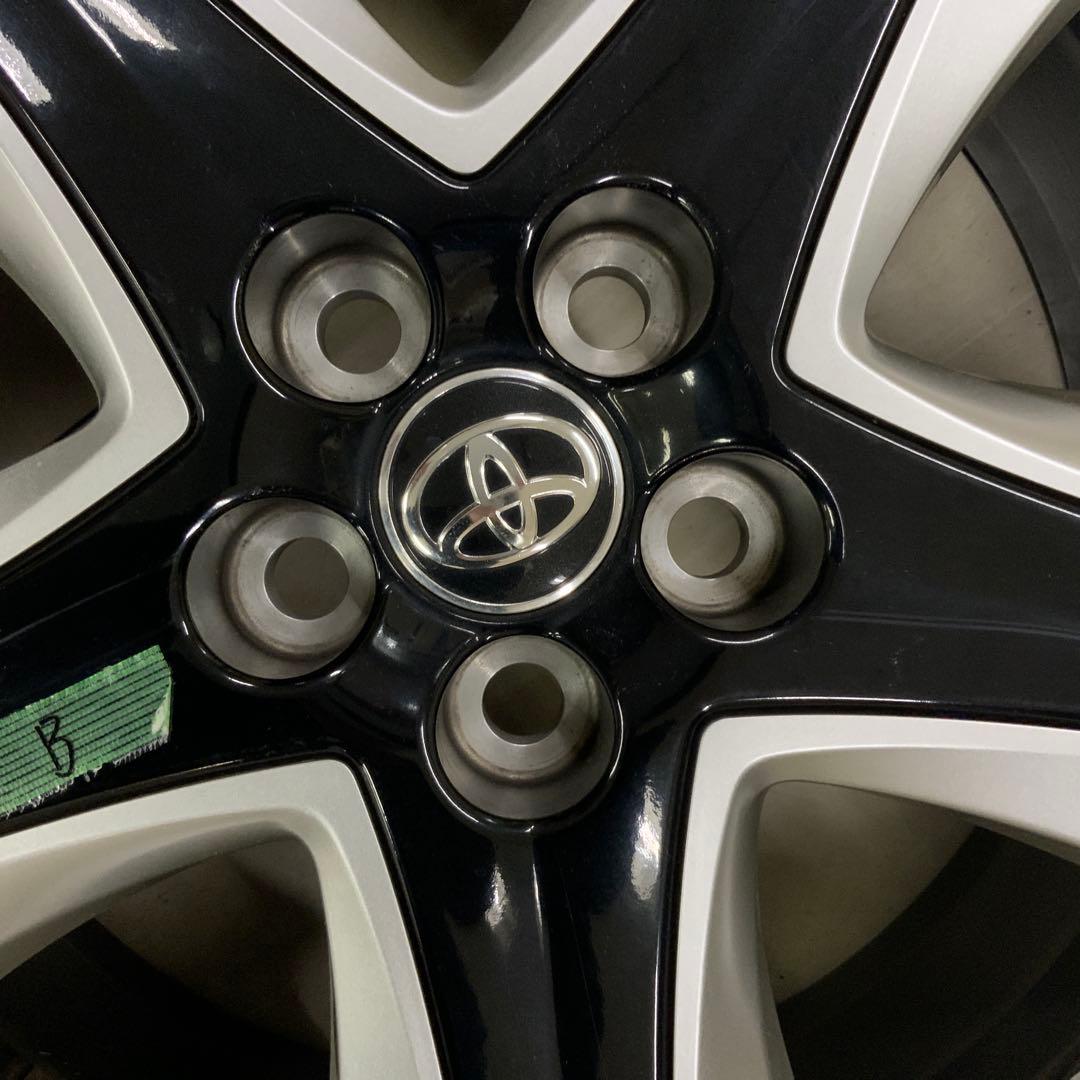 50系プリウス純正アルミホイールのみ　１本　215/45 R17用　トヨタ