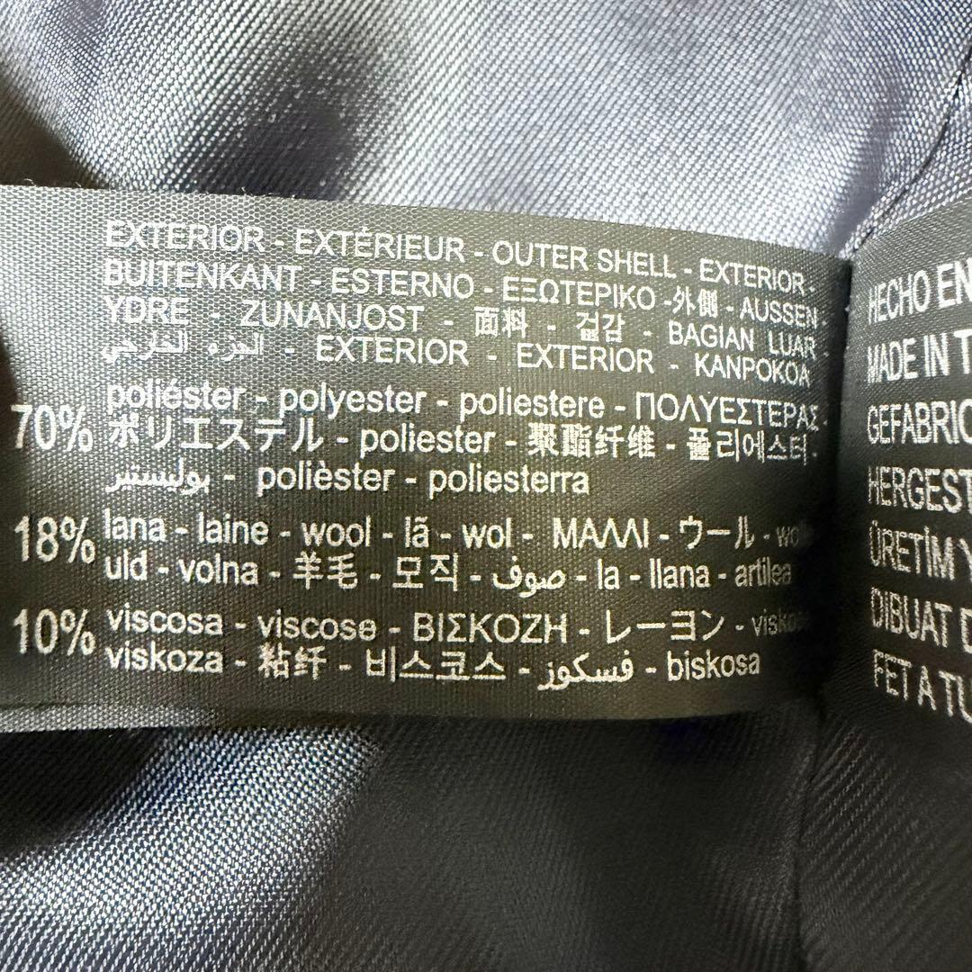 【美品】ZARA MAN SARTORIAL セットアップ 紺 ストライプ　54