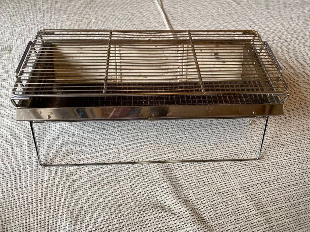 UNIFLAME 焚き火台 ステンレス製 収納バッグ付　ユニセラTG-Ⅲ ロング