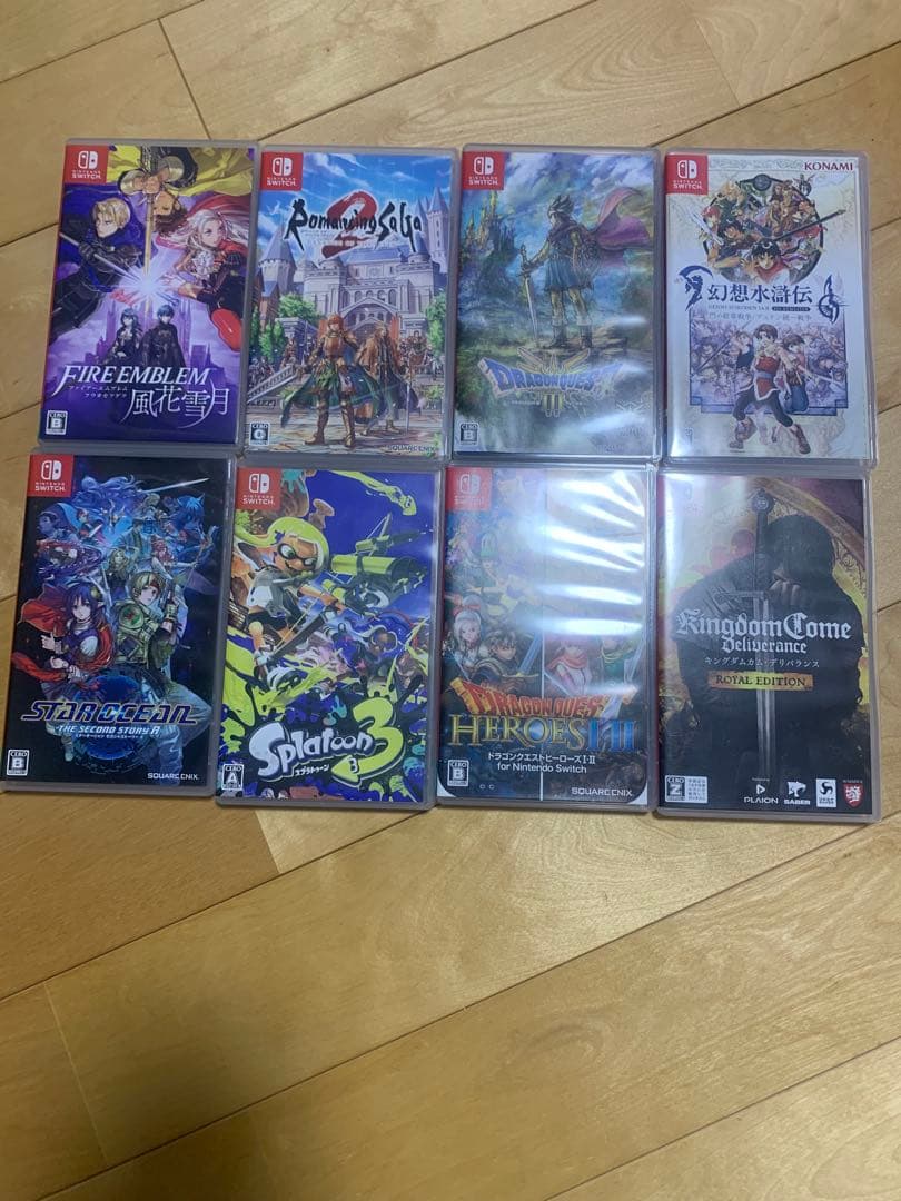 switchソフトまとめ売り　8本 ※幻想水滸伝追加