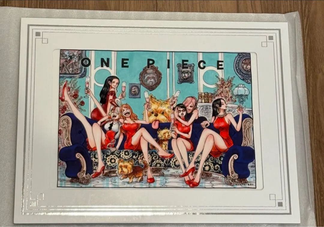 ワンピース　メタルアートボード　ジャンプ　応募者全員サービス