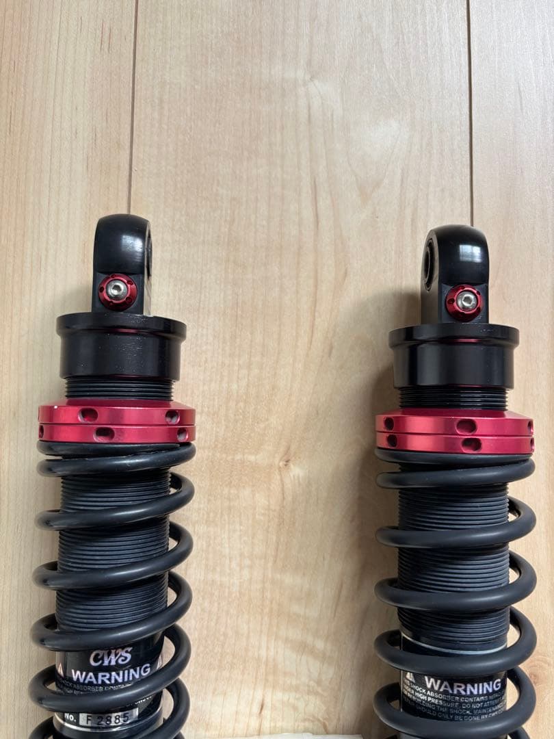 シグナスX4型/BWS125 ショックアブソーベント　レッド KN企画 リアサス