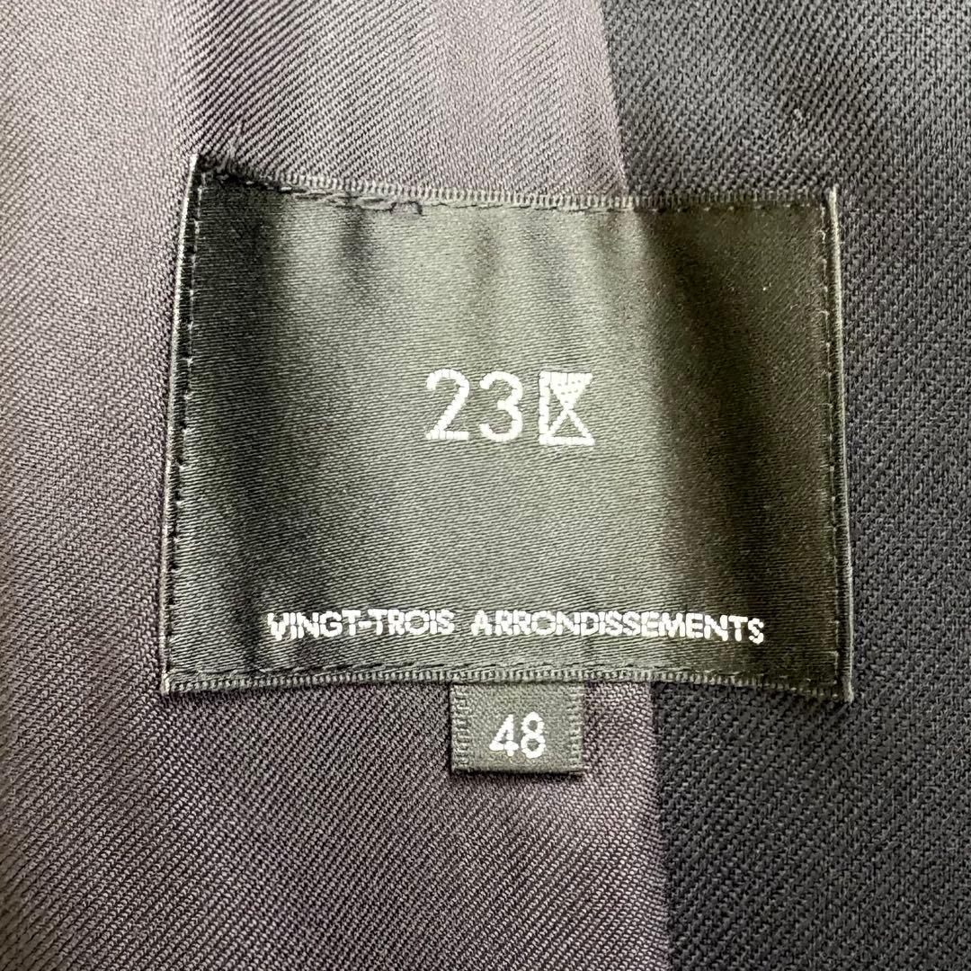 極美品✨23区　ドライウールツイル ブレザー ジャケット　紺ブレ　金ボタン　48