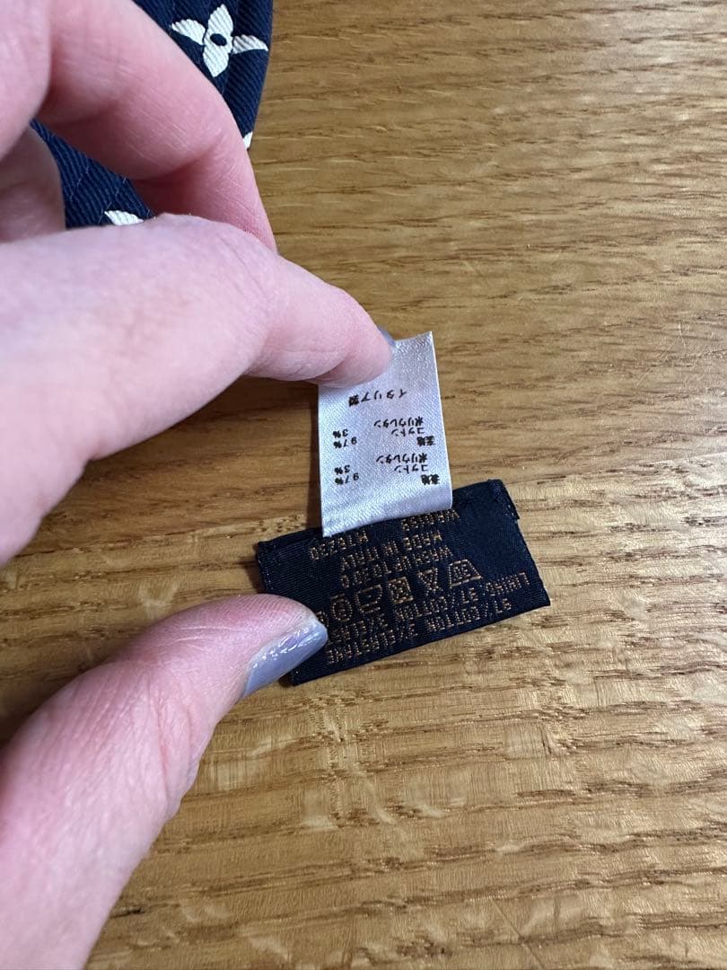 ルイ・ヴィトン　リバーシブル　バケットハット　Sサイズ