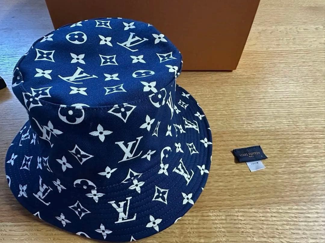 ルイ・ヴィトン　リバーシブル　バケットハット　Sサイズ