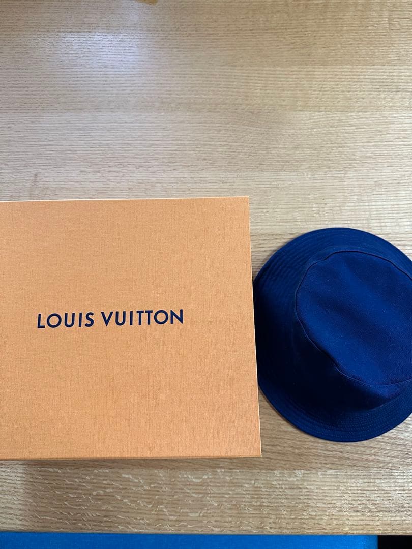 ルイ・ヴィトン　リバーシブル　バケットハット　Sサイズ