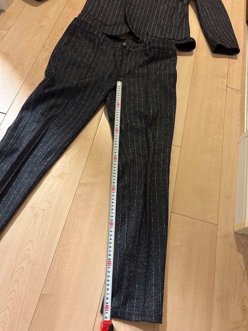 ダークブルー ピンストライプ スーツ セット　G-stage ジーステージ