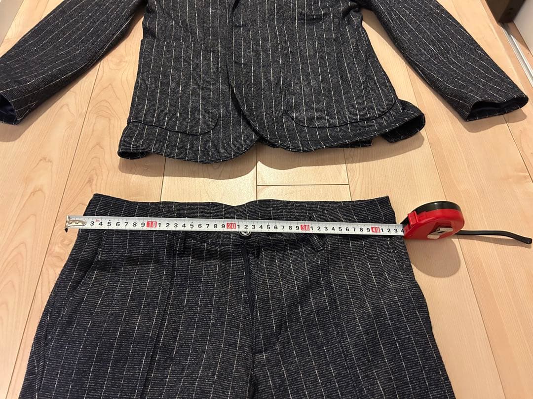 ダークブルー ピンストライプ スーツ セット　G-stage ジーステージ