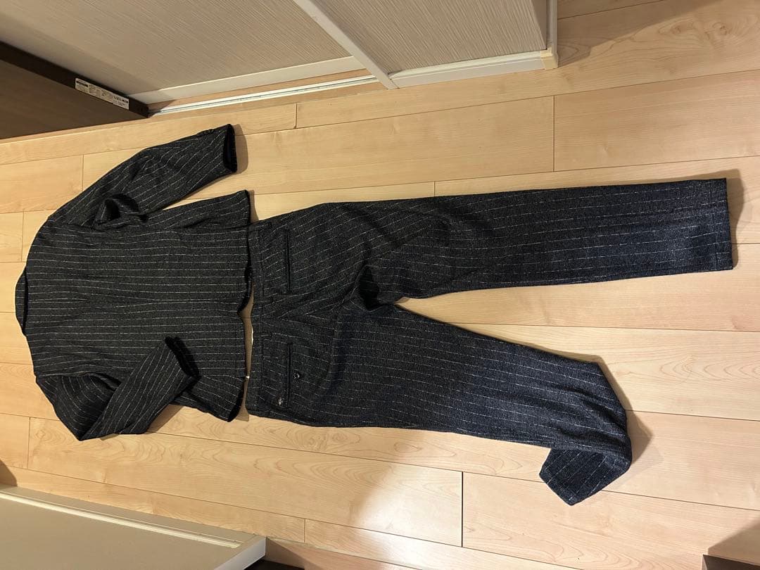 ダークブルー ピンストライプ スーツ セット　G-stage ジーステージ