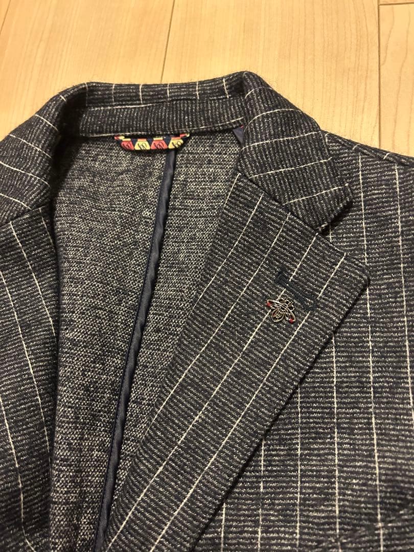 ダークブルー ピンストライプ スーツ セット　G-stage ジーステージ