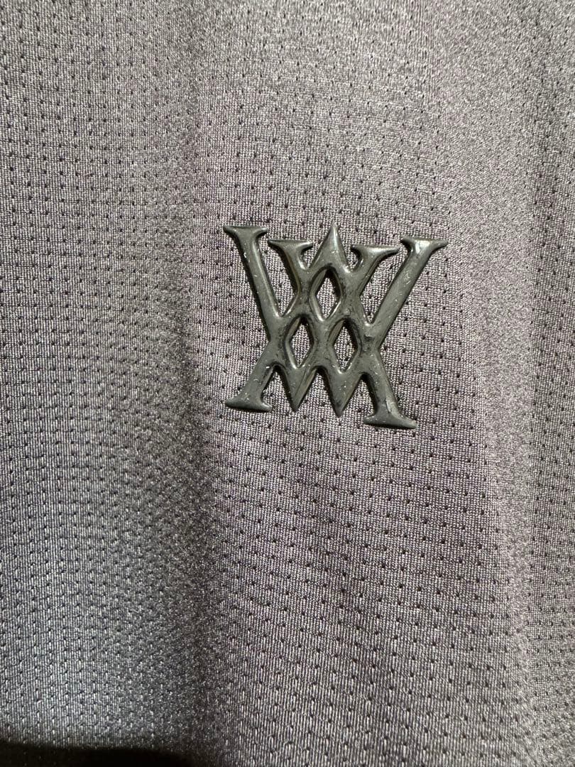 希少モデル! 新品未使用品 ANEW GOLF メンズ半袖モックネック グラデ