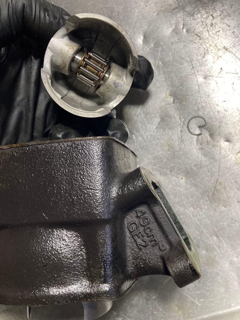 ヘッドつき　NSR50 46mm 68.8cc ボアアップ　NS50F NS-1