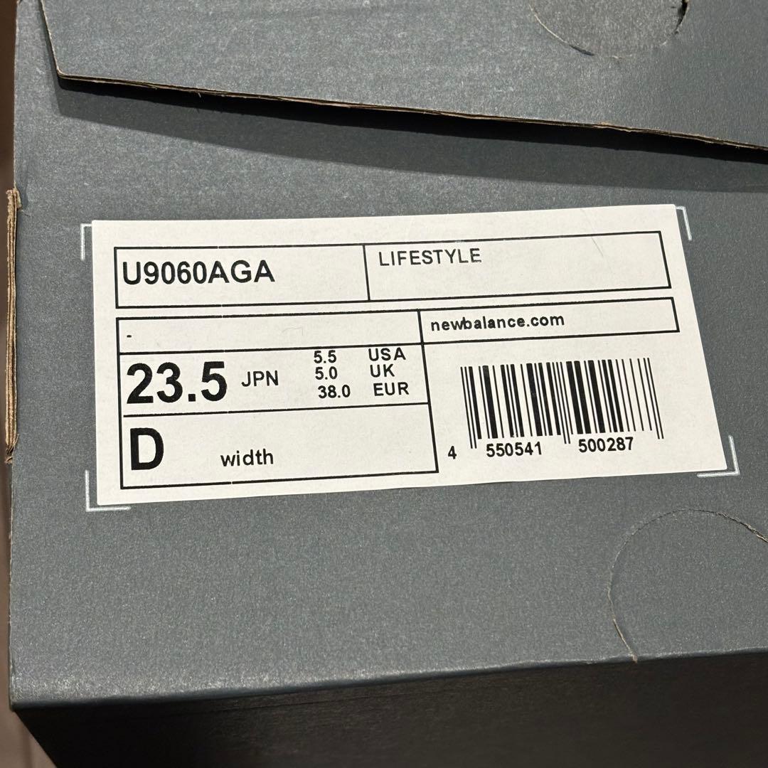 【新品】ニューバランス U9060AGA 23.5㎝ NEW BALANCE