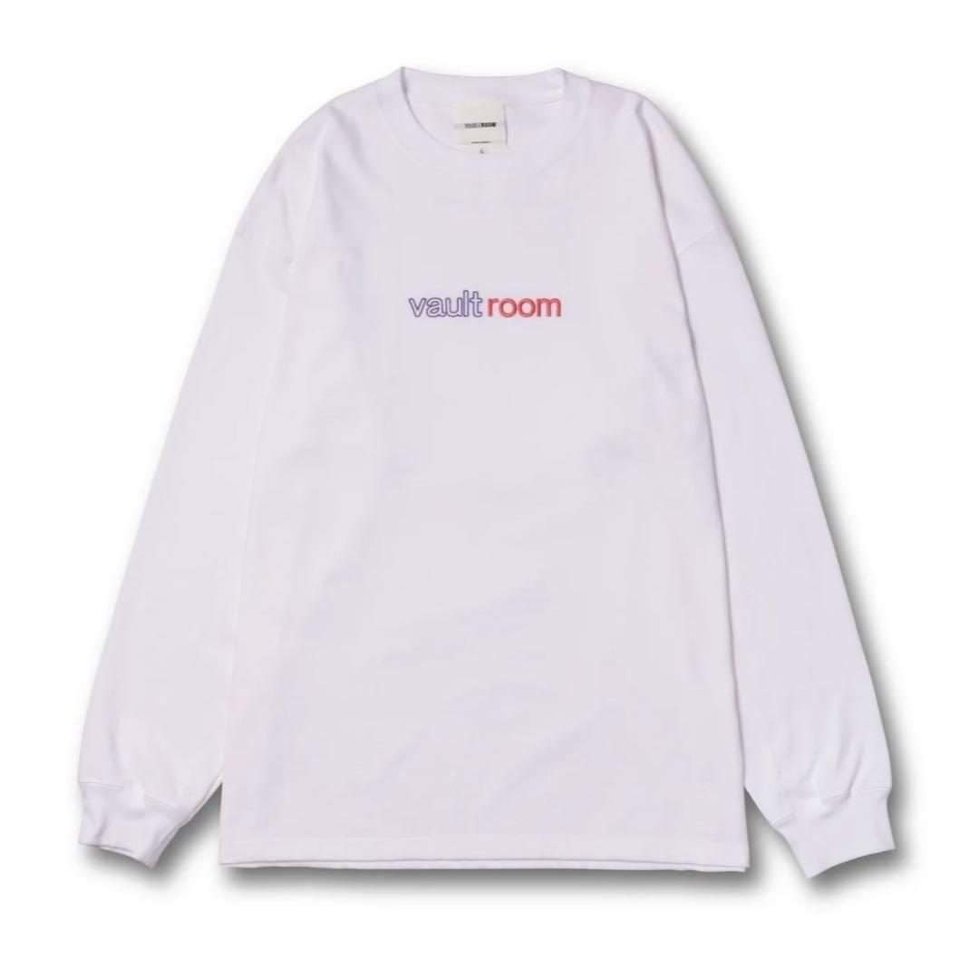 新品未開封　VR × LAPKARU L/S TEE WHITE 白 Tシャツ