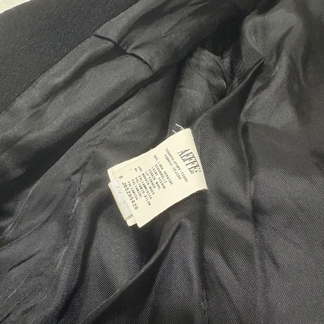 モスキーノ　ツイード調　ナポレオンジャケット　ショート丈