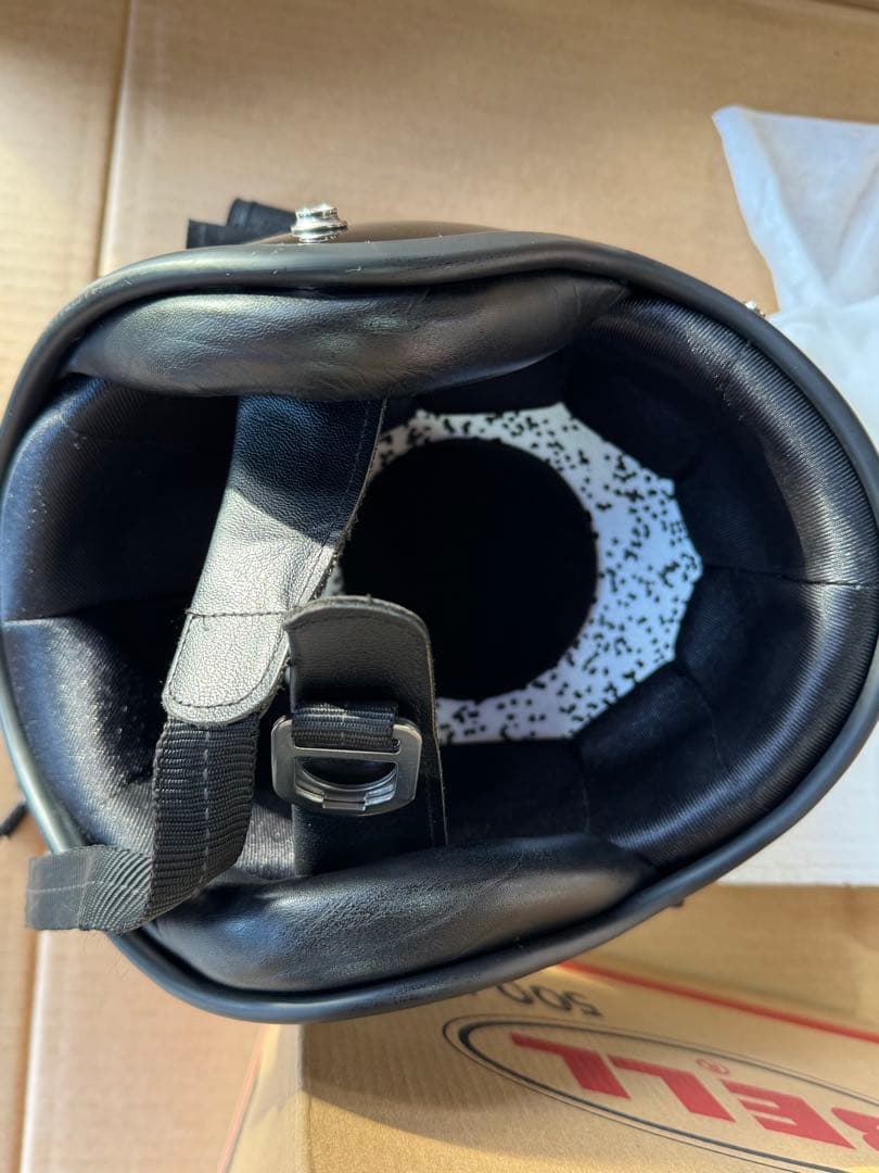 BELL 500TXJ ソリッドブラック ジェットヘルメット