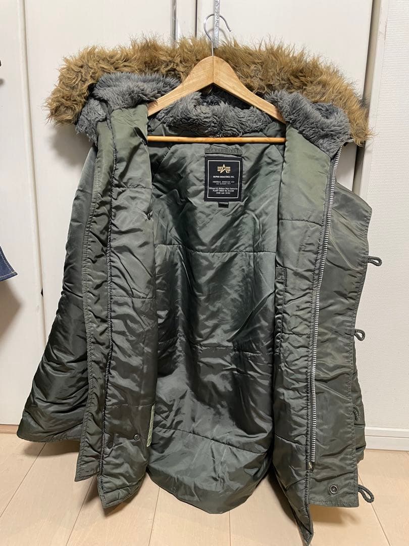 ALPHA INDUSTRIES N-3B ミリタリージャケット
