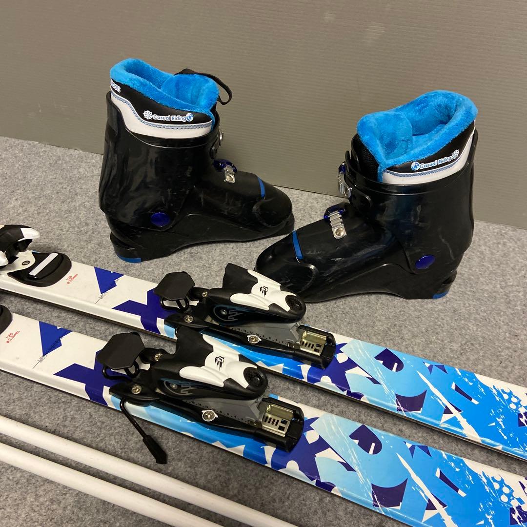 ★メンテナンス済 子供スキーセット　身長126~140cm前後のお子様向け