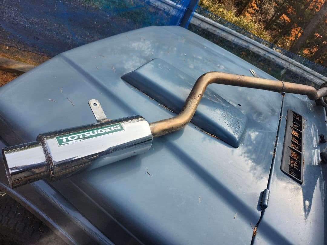 アピオ　ジムニーJA22トツゲキマフラー