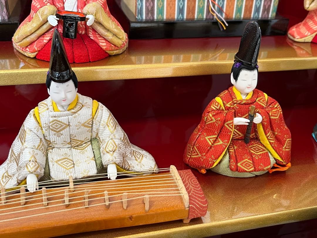 真多呂人形　木目込　和泉雛セット