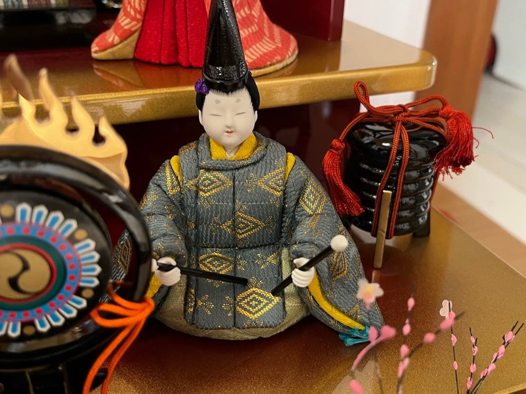 真多呂人形　木目込　和泉雛セット