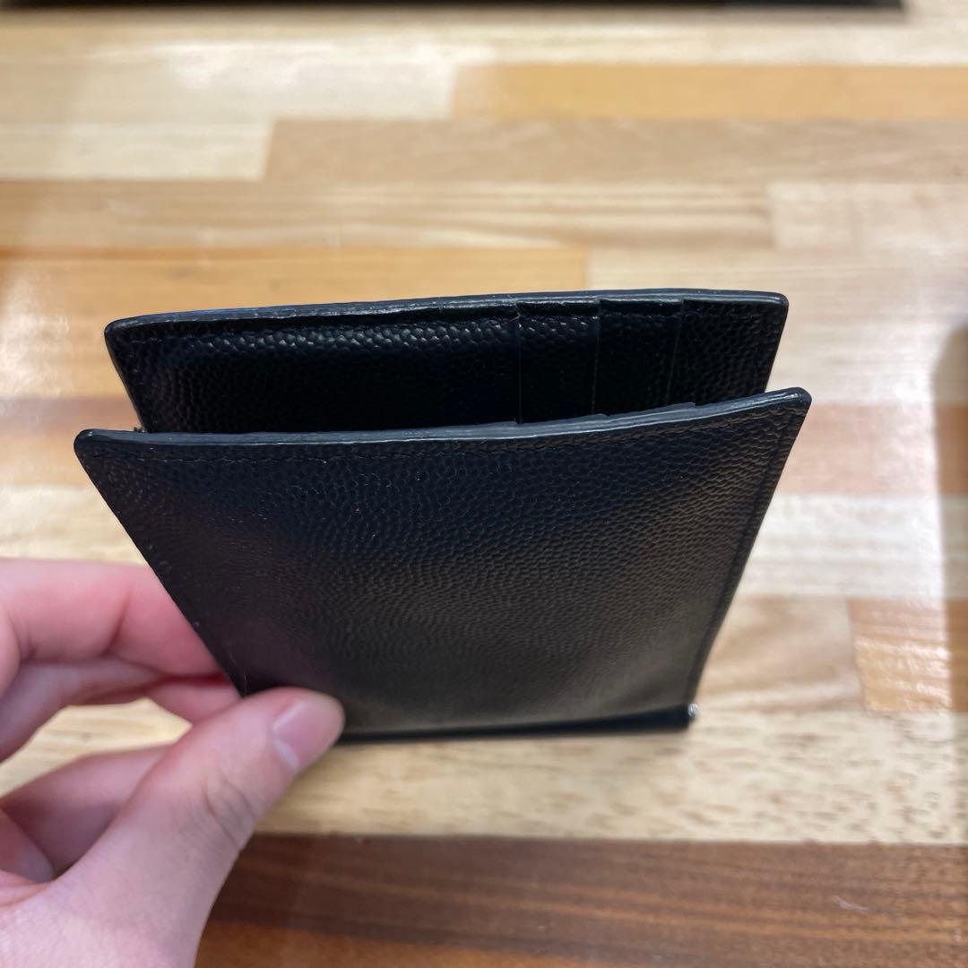 サンローラン マネークリップ ブラック YSL