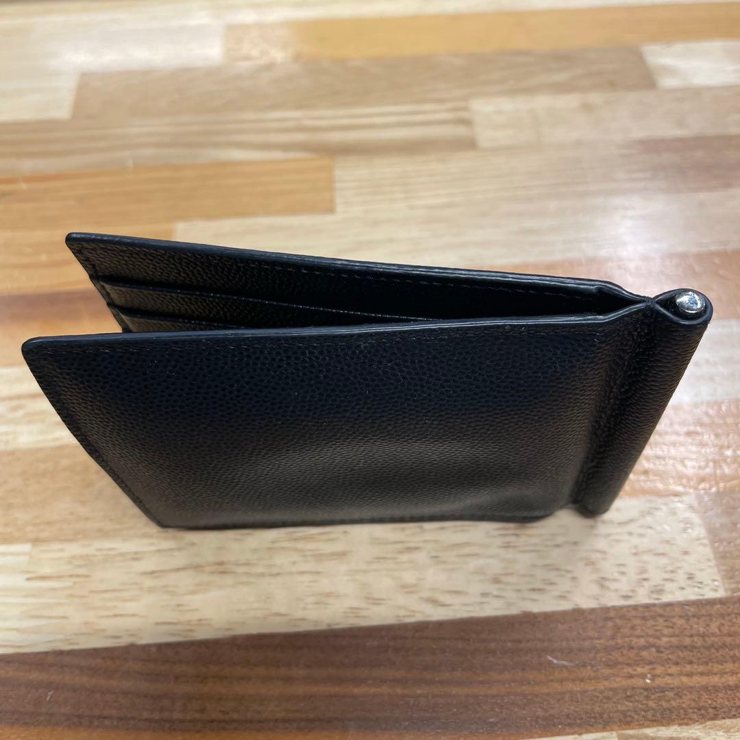 サンローラン マネークリップ ブラック YSL